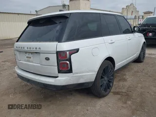 2019 Land Rover Range Rover HSE z VIN SALGS2SVXKA552883, wystawiony jako IAAI lot #41543612 z przebiegiem 66 342 mil mil oraz . Historia ofert i sprzedaży dostępna na DreamBid. Obrazek 4.