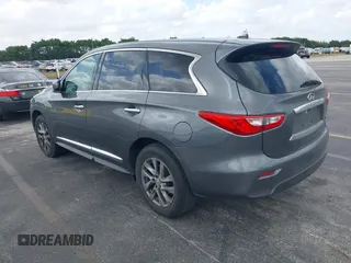 2015 Infiniti QX60 with VIN 5N1AL0MM6FC510817, listed as a IAAI auction lot 41890968 with 179,917 mi miles. Bid and sale history available at carsss.com. Image 3.
