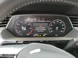 2021 Audi e-tron Premium Plus with VIN WA1LAAGE0MB005804, listed as a Copart auction lot 42646673 with 6,023 mi miles. Bid and sale history available at carsss.com. Image 9.