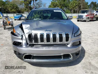 2017 Jeep Cherokee Limited with VIN 1C4PJLDB6HW602869, listed as a Copart auction lot 46781115 with 96,789 mi miles and Salvage Title. Bid and sale history available at carsss.com. Image 5.
