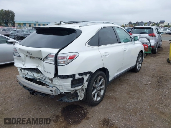 2012 Lexus RX 350 with VIN 2T2BK1BA9CC133392, listed as a IAAI auction lot 42433680 with 140,944 mi miles and . Bid and sale history available at DreamBid. Image 4.