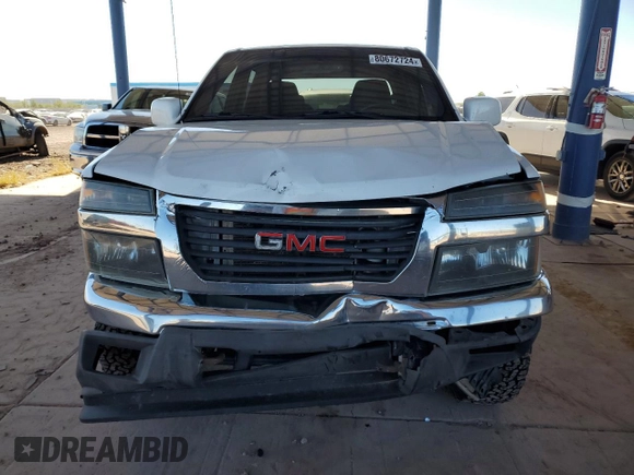 2012 GMC Canyon SLE1 with VIN 1GTH6MFE5C8126517, listed as a Copart auction lot 80672724 with 161,090 mi miles and Salvage Title. Bid and sale history available at carsss.com. Image 5.