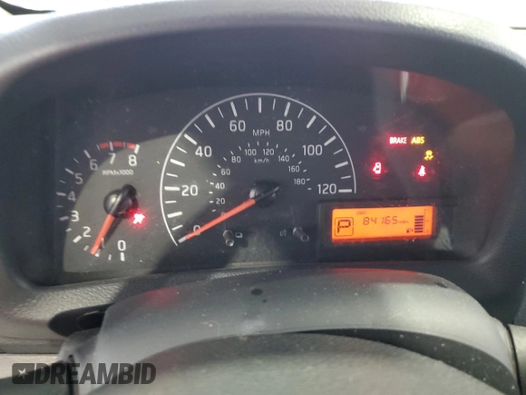 2021 Nissan NV200 SV with VIN 3N6CM0KNXMK697733, listed as a Copart auction lot 64679755 with 84,165 mi miles and Salvage title. Bid and sale history available at DreamBid. Image 9.