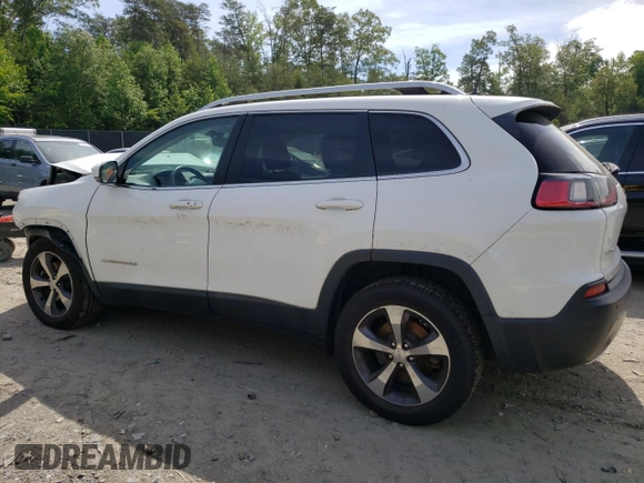 2019 Jeep Cherokee Limited z VIN 1C4PJMDX4KD124441, wystawiony jako Copart lot #56511105 z przebiegiem 73 491 mil mil oraz Szkoda całkowita • Salvage title. Historia ofert i sprzedaży dostępna na DreamBid. Obrazek 2.