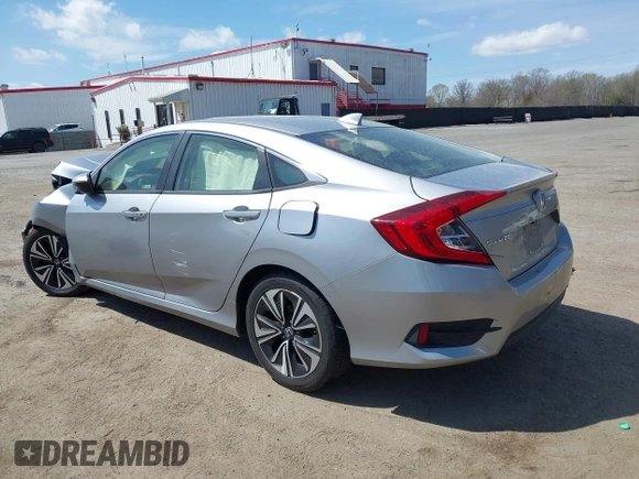 2018 Honda Civic EX-L with VIN JHMFC1F72JX043788, listed as a IAAI auction lot 41853131 with 137,266 mi miles and . Bid and sale history available at DreamBid. Image 3.