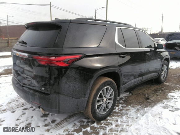 2023 Chevrolet Traverse LT Cloth with VIN 1GNERGKW1PJ172832, listed as a IAAI auction lot 41553672 with 26,184 mi miles. Bid and sale history available at carsss.com. Image 4.