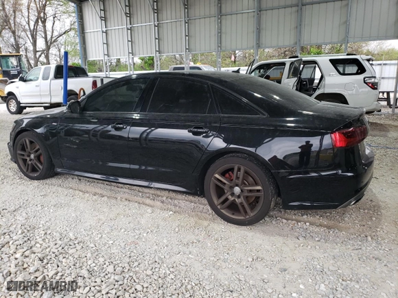 2016 Audi A6 2.0T Premium Plus with VIN WAUGFAFC8GN082719, listed as a Copart auction lot 53839295 with 82,419 mi miles and Clean Title. Bid and sale history available at carsss.com. Image 2.