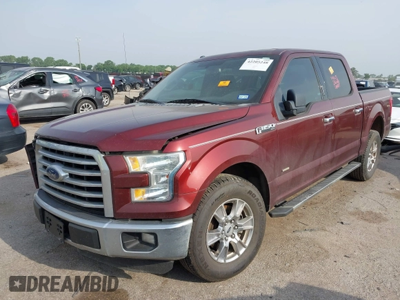2015 Ford F-150 XL with VIN 1FTEW1CP0FKF21848, listed as a IAAI auction lot 42205248 with Not provided miles and . Bid and sale history available at DreamBid. Image 18.