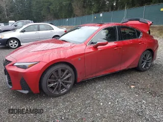 2024 Lexus IS 300 F Sport z VIN JTHB81F25R5054442, wystawiony jako Copart lot #87393554 z przebiegiem 1 510 mil mil oraz Szkoda całkowita • Salvage title. Historia ofert i sprzedaży dostępna na DreamBid. Obrazek 1.