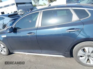 2018 Kia Optima Hybrid Premium with VIN KNAGT4LE9J5023217, listed as a IAAI auction lot 41901781 with 113,196 mi miles. Bid and sale history available at carsss.com. Image 14.