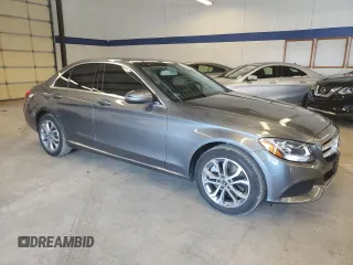 2017 Mercedes-Benz C 300 with VIN 55SWF4KB4HU231798, listed as a Copart auction lot 53891885 with 31,693 mi miles and Clean Title. Bid and sale history available at carsss.com. Image 4.