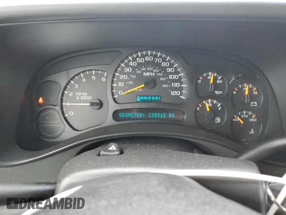 2005 Chevrolet Suburban LT with VIN 1GNEC16Z95J187286, listed as a Copart auction lot 86953594 with 238,312 mi miles and Salvage Title. Bid and sale history available at carsss.com. Image 9.