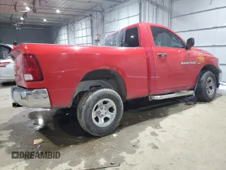 2012 Ram 1500 Express with VIN 3C6JD7AT1CG129804, listed as a Copart auction lot 84655944 with 148,248 mi miles and Salvage Title. Bid and sale history available at carsss.com. Image 3.