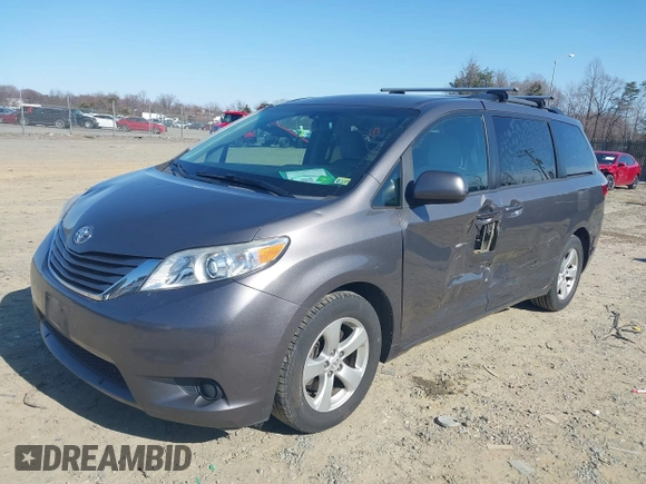 2016 Toyota Sienna LE AAS with VIN 5TDKK3DC3GS765784, listed as a IAAI auction lot 41759100 with 119,218 mi miles. Bid and sale history available at carsss.com. Image 17.