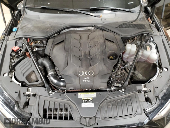 2020 Audi A8 L with VIN WAU8EAF80LN003136, listed as a Copart auction lot 75934923 with 28,331 mi miles. Bid and sale history available at carsss.com. Image 11.