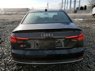 2018 Audi S4 Prestige with VIN WAUC4AF47JA233691, listed as a Copart auction lot 46186274 with 31,573 mi miles and Salvage Title. Bid and sale history available at carsss.com. Image 6.