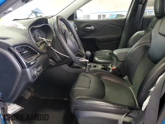 2021 Jeep Cherokee Altitude with VIN 1C4PJLLB4MD168720, listed as a Copart auction lot 56335795 with 48,934 mi miles and Salvage title. Bid and sale history available at DreamBid. Image 7.