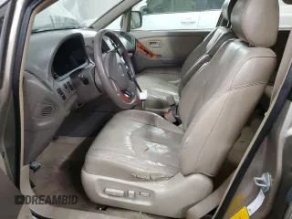 2000 Lexus RX 300 with VIN JT6HF10U2Y0163424, listed as a Copart auction lot 83649934 with 143,432 mi miles and Salvage Title. Bid and sale history available at carsss.com. Image 7.