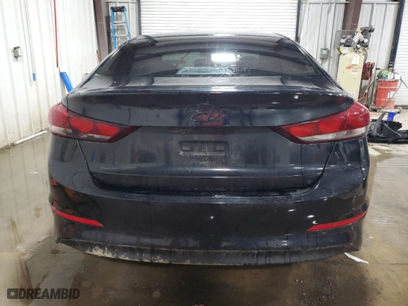 2018 Hyundai Elantra SE with VIN KMHD74LF2JU491052, listed as a Copart auction lot 48025075 with 156,873 mi miles and Salvage Title. Bid and sale history available at carsss.com. Image 6.