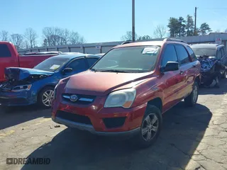 2009 Kia Sportage LX with VIN KNDJF724597562850, listed as a IAAI auction lot 41601084 with 236,281 mi miles. Bid and sale history available at carsss.com. Image 17.