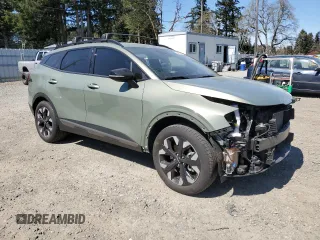 2024 Kia Sportage X-Line with VIN 5XYK6CDF2RG148245, listed as a Copart auction lot 53466625 with 19,205 mi miles and Salvage Title. Bid and sale history available at carsss.com. Image 4.