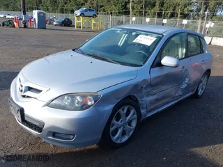 2008 Mazda Mazda3 s Sport with VIN JM1BK343081117298, listed as a IAAI auction lot 41793554 with 145,497 mi miles. Bid and sale history available at carsss.com. Image 17.
