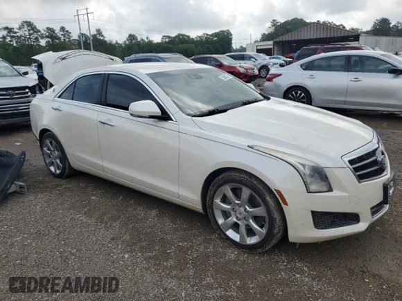 2013 Cadillac ATS Luxury z VIN 1G6AB5SA1D0166487, wystawiony jako Copart lot #53989315 z przebiegiem 84 496 mil mil oraz Szkoda całkowita • Salvage title. Historia ofert i sprzedaży dostępna na DreamBid. Obrazek 4.