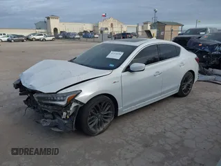 2020 Acura ILX w/Premium/A-SPEC Pkg with VIN 19UDE2F89LA004463, listed as a IAAI auction lot 41371656 with 104,463 mi miles. Bid and sale history available at carsss.com. Image 18.