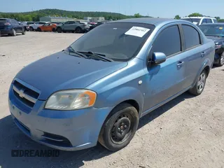 2007 Chevrolet Aveo LS with VIN KL1TD56667B122930, listed as a IAAI auction lot 42802302 with 97,365 mi miles and . Bid and sale history available at DreamBid. Image 2.