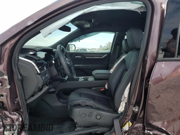 2024 GMC Acadia AWD Elevation z VIN 1GKENNKS9RJ167455, wystawiony jako Copart lot #87422314 z przebiegiem 14 412 mil mil oraz Nie do naprawy • Non repairable. Historia ofert i sprzedaży dostępna na DreamBid. Obrazek 7.