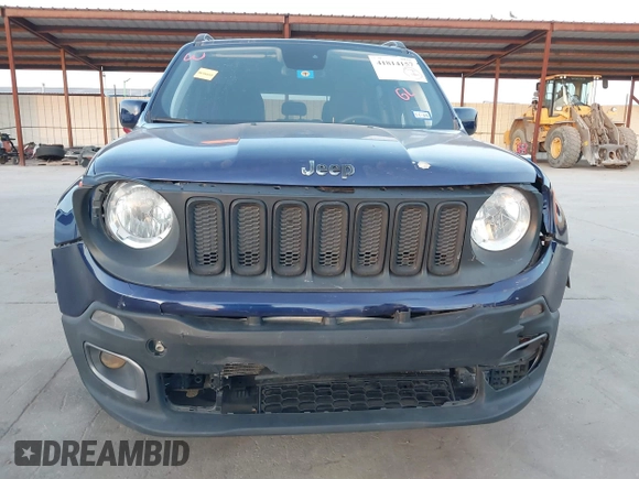 2018 Jeep Renegade Latitude with VIN ZACCJABB6JPH48469, listed as a IAAI auction lot 41814157 with 64,060 mi miles and . Bid and sale history available at DreamBid. Image 12.