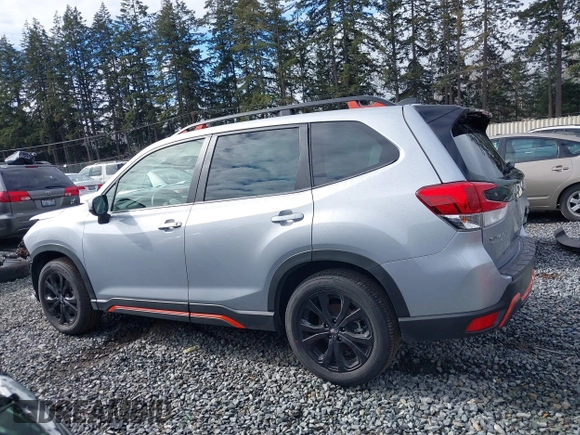 2024 Subaru Forester Sport with VIN JF2SKAGC1RH415837, listed as a IAAI auction lot 41622111 with 4,994 mi miles. Bid and sale history available at carsss.com. Image 15.