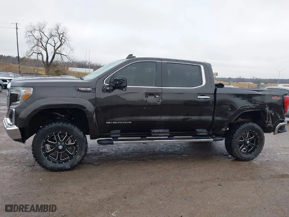 2019 GMC Sierra 1500 SLT with VIN 1GTU9DEL4KZ150449, listed as a IAAI auction lot 41187545 with 94,598 mi miles. Bid and sale history available at carsss.com. Image 15.