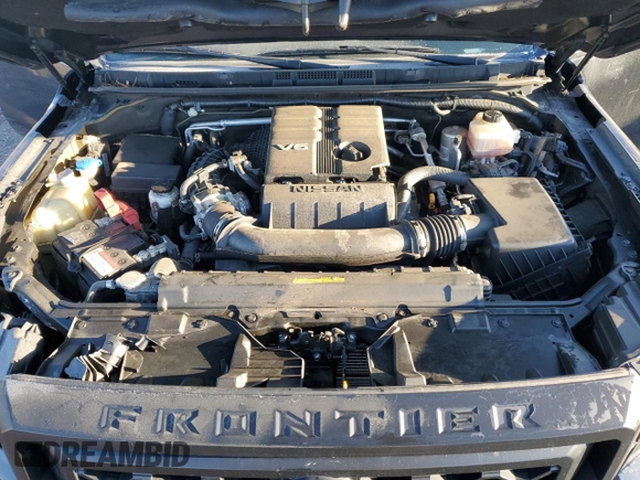 2022 Nissan Frontier SV with VIN 1N6ED1CM6NN625153, listed as a Copart auction lot 50198085 with 59,606 mi miles and Salvage title. Bid and sale history available at DreamBid. Image 11.