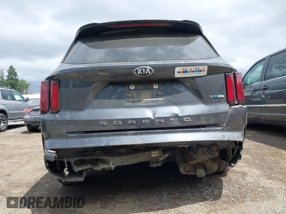 2021 Kia Sorento S with VIN KNDRG4LG0M5036878, listed as a IAAI auction lot 42544031 with 62,059 mi miles and . Bid and sale history available at DreamBid. Image 6.
