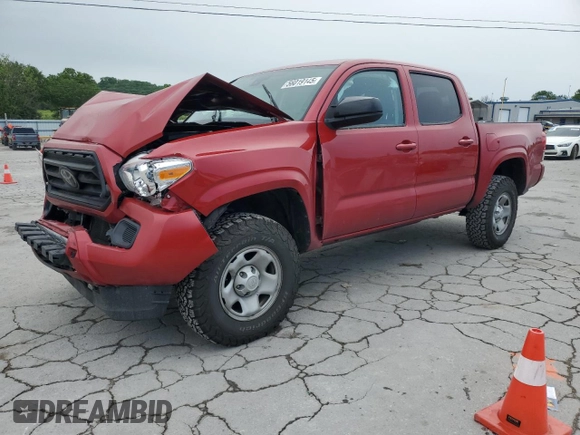 2022 Toyota Tacoma SR с VIN 3TMCZ5AN2NM482078, выставлен на аукционе Copart как лот 56019145 с пробегом 87 407 миль миль и Списание • Salvage title. История ставок и продаж доступна на DreamBid. Изображение 1.
