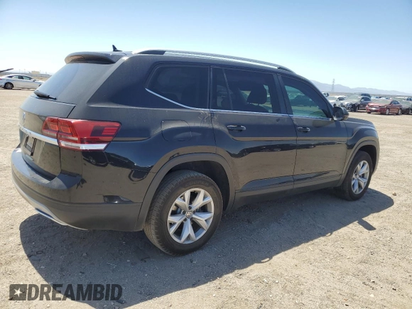 2019 Volkswagen Atlas SE with VIN 1V2DP2CA1KC590593, listed as a Copart auction lot 53830035 with 79,103 mi miles and Salvage title. Bid and sale history available at DreamBid. Image 3.