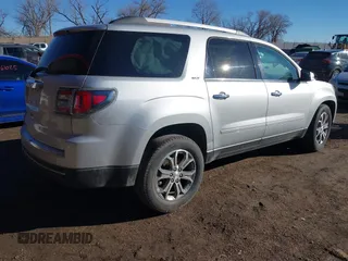 2014 GMC Acadia SLT with VIN 1GKKRRKD8EJ204036, listed as a IAAI auction lot 41673944 with 180,931 mi miles. Bid and sale history available at carsss.com. Image 4.