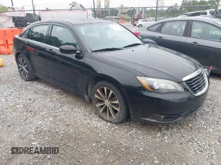 2014 Chrysler 200 Touring with VIN 1C3CCBBGXEN179723, listed as a IAAI auction lot 41981280 with 123,322 mi miles. Bid and sale history available at carsss.com. Image 1.