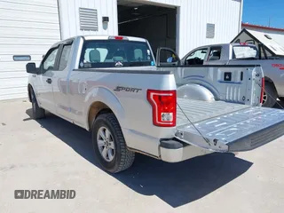 2015 Ford F-150 XL with VIN 1FTEX1CP4FKE29445, listed as a IAAI auction lot 41899626 with 274,329 mi miles. Bid and sale history available at carsss.com. Image 3.