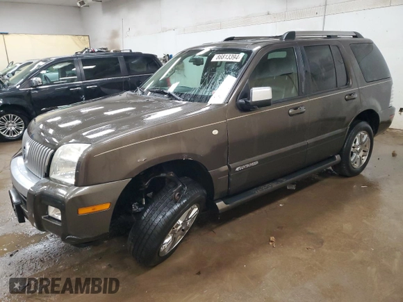 2008 Mercury Mountaineer Premier z VIN 4M2EU48E48UJ05883, wystawiony jako Copart lot #86813394 z przebiegiem 174 855 mil mil oraz Czysty tytuł • Clean title. Historia ofert i sprzedaży dostępna na DreamBid. Obrazek 1.