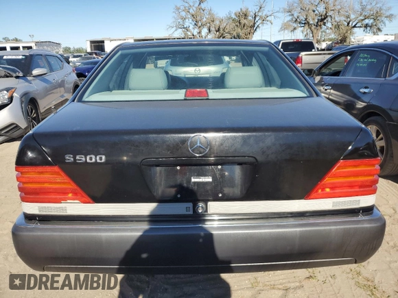 1994 Mercedes-Benz S with VIN WDBGA51EXRA151386, listed as a Copart auction lot 81561754 with 43,224 mi miles and Clean Title. Bid and sale history available at DreamBid. Image 6.