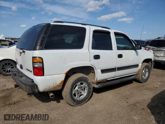 2005 Chevrolet Tahoe LS with VIN 1GNEC13V15J132865, listed as a Copart auction lot 53195575 with 166,043 mi miles and Clean Title. Bid and sale history available at DreamBid. Image 3.