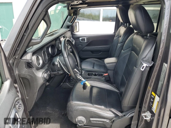 2020 Jeep Gladiator Overland with VIN 1C6HJTFG0LL217127, listed as a Copart auction lot 55660745 with 43,528 mi miles and Clean title. Bid and sale history available at DreamBid. Image 7.