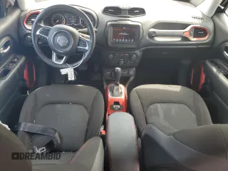 2020 Jeep Renegade Trailhawk with VIN ZACNJBC18LPL42780, listed as a Copart auction lot 63913855 with 54,343 mi miles and Salvage title. Bid and sale history available at DreamBid. Image 8.