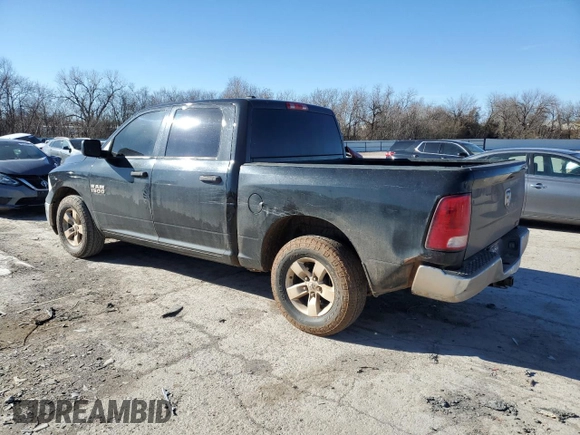 2018 Ram 1500 Tradesman with VIN 1C6RR6KG8JS313515, listed as a Copart auction lot 47447995 with 210,826 mi miles and Salvage title. Bid and sale history available at DreamBid. Image 2.