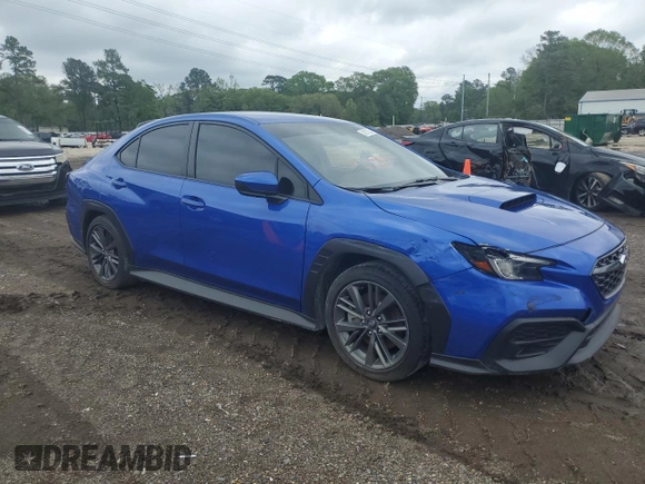 2022 Subaru WRX with VIN JF1VBAA69N9014593, listed as a Copart auction lot 51207355 with 16,231 mi miles and Salvage Title. Bid and sale history available at carsss.com. Image 4.