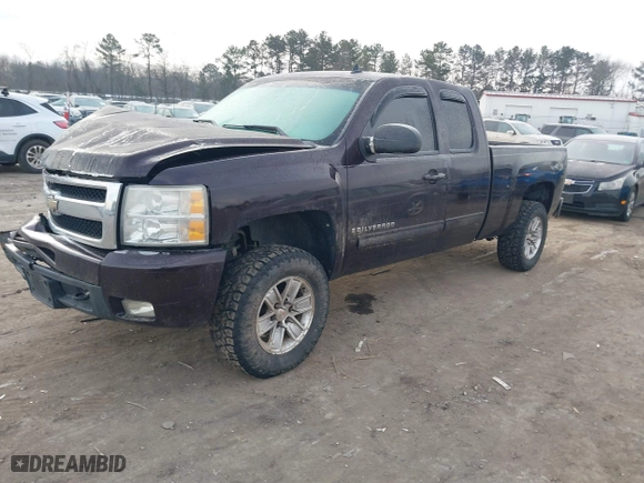 2009 Chevrolet Silverado 1500 LTZ with VIN 1GCEK39J09Z200009, listed as a IAAI auction lot 41414164 with 192,030 mi miles. Bid and sale history available at carsss.com. Image 2.