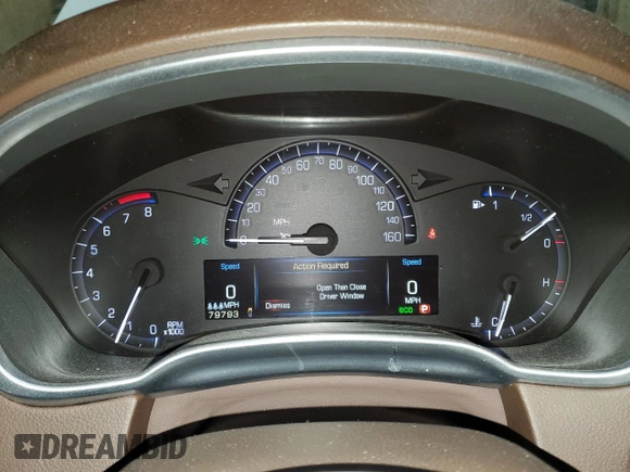 2013 Cadillac SRX Premium Collection с VIN 3GYFNJE35DS549948, выставлен на аукционе Copart как лот 45654295 с пробегом 79 793 миль миль и Чистый • Clean title. История ставок и продаж доступна на DreamBid. Изображение 9.