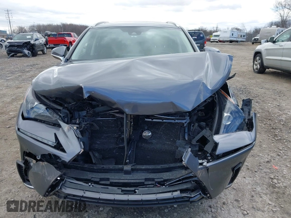 2021 Lexus NX 300 with VIN JTJDARDZ6M2257909, listed as a IAAI auction lot 42018626 with 107,930 mi miles and . Bid and sale history available at DreamBid. Image 6.